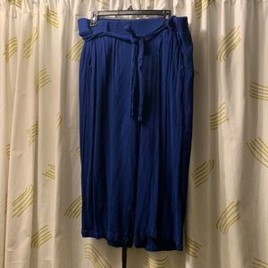 TORRID - cobalt blue size 1X palazzo pants